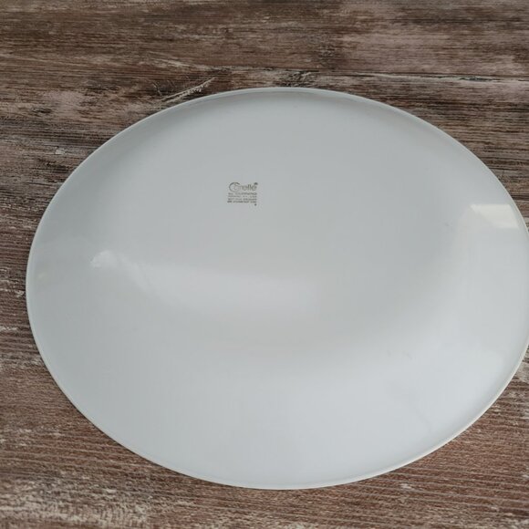 Vintage Corelle Blue Heather DINNER Plate Set, Cottagecore Glass Dishes USA Made - Picture 7 of 9